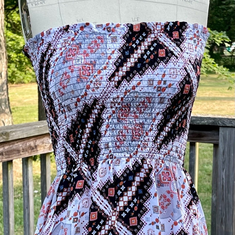 Women’s mini tube top dress